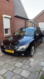 BMW 5-Serie 2.5 XI 525 e61 High executive AUT compl historie, Auto's, Automaat, 2000 kg, Zwart, Stationwagon