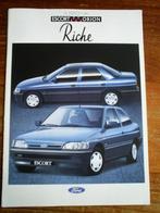 Ford Orion en Escort Riche [ 8 / 1991 ], Boeken, Auto's | Folders en Tijdschriften, Verzenden, Zo goed als nieuw, Ford