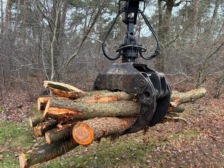 Hultdins 360 houtgrijper met rotator en link, Zakelijke goederen, Machines en Bouw | Tuin, Park en Bosbouw, Ophalen of Verzenden