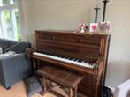 Rippen Largo masief eiken  piano., Ophalen, Zo goed als nieuw, Bruin, Piano
