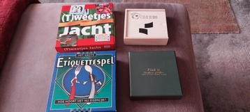 4 kaartspelletjes. Nieuw en ongebruikt. beschikbaar voor biedingen