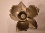 Bloem kandelaar, Antiek en Kunst, Antiek | Kandelaars, Ophalen of Verzenden, Koper of Brons