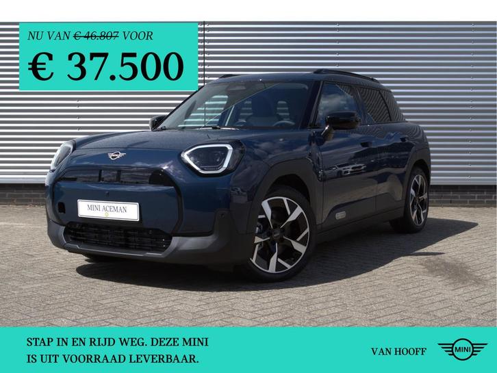 MINI Aceman E / Classic / Pakket L / 18 inch Slide Spoke 2-t, Auto's, Mini, Bedrijf, Te koop, Overige modellen, Alarm, Head-up Display