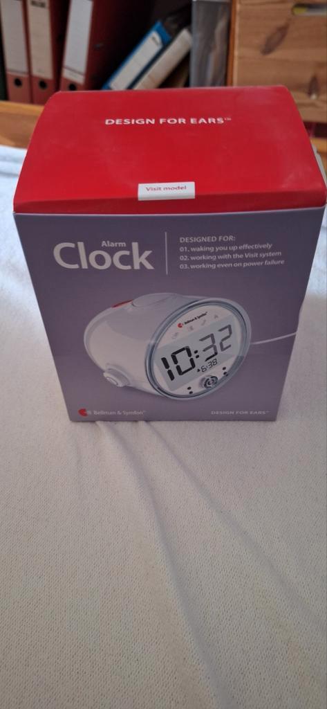 Bellman & Symfon Wekker met Trilfunctie, Huis en Inrichting, Woonaccessoires | Klokken, Zo goed als nieuw, Wekker of Tafelklok