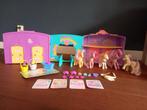 My Little pony koffer + paardjes + accessoires, Kinderen en Baby's, Speelgoed | My Little Pony, Ophalen, Gebruikt