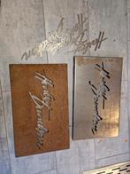 Harley Davidson Wand Accessoire Cortenstaal, Huis en Inrichting, Ophalen of Verzenden, Nieuw