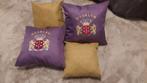 Decoratieve kussens met wapen van Haarlem, Ophalen of Verzenden, Zo goed als nieuw, Overige kleuren, Vierkant