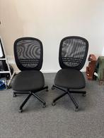 2x IKEA FLINTAN bureaustoelen, Ophalen, Gebruikt, Zwart, Bureaustoel