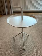 HAY DLM Bijzettafel - Ø 38 cm - Wit, Huis en Inrichting, Tafels | Bijzettafels, 45 tot 60 cm, Metaal of Aluminium, Rond, Ophalen of Verzenden