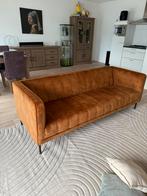 4 zits cognac velvet bank luxe rachel, Ophalen, Zo goed als nieuw