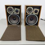 Vintage Wharfedale denton 3 luidsprekers, Ophalen, Minder dan 60 watt, Front, Rear of Stereo speakers, Overige merken