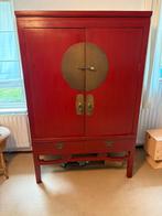 Chinese rode bruidskast. Tv-kast, Ophalen, 50 tot 75 cm, 100 tot 150 cm, Minder dan 100 cm