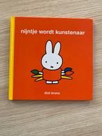 Nijntje Wordt Kunstenaar - Dick Bruna, Ophalen of Verzenden, Zo goed als nieuw, Uitklap-, Voel- of Ontdekboek, 2 tot 3 jaar