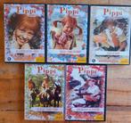 Vijf DVD'S van Pippi Langkous  - Astrid Lindgren, Alle leeftijden, Ophalen of Verzenden, Avontuur, Film