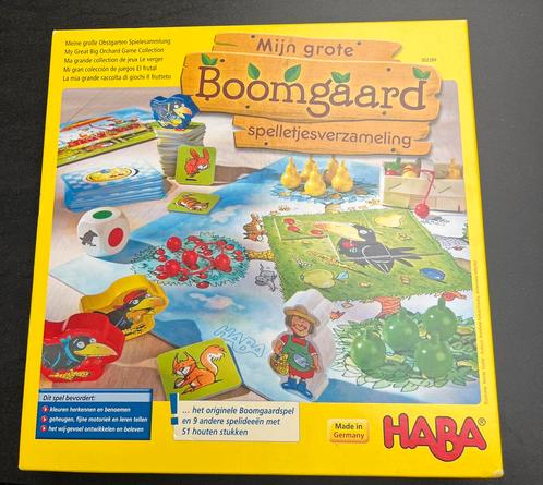 Haba grote spelletjes verzameling, Hobby en Vrije tijd, Gezelschapsspellen | Bordspellen, Zo goed als nieuw, Een of twee spelers