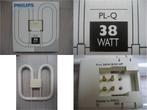 Philips PL Q 38 watt  830, Nieuw, E27 (groot), Spaarlamp, Ophalen