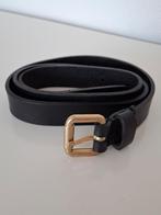 Black leather belt by Mango. 75cm, Minder dan 3 cm, Mango, Minder dan 80 cm, Nieuw
