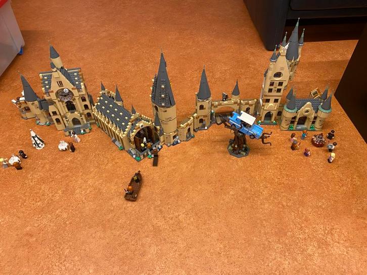 4 Harry Potter LEGO sets, Kinderen en Baby's, Speelgoed | Duplo en Lego, Zo goed als nieuw, Lego, Complete set, Ophalen of Verzenden