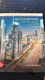 Accounting for Decision Making and Control, Ophalen of Verzenden, Zo goed als nieuw