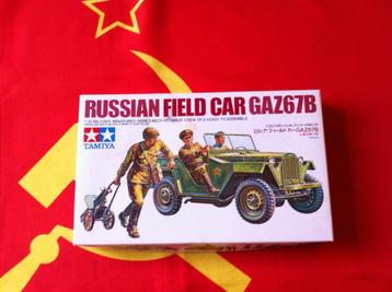 Tamiya	35021	Russian Fieldcar GAZ67B 	1/35 beschikbaar voor biedingen