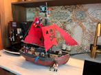 Playmobil piratenschip met piraten, schatkist etc. Erg mooi!, Kinderen en Baby's, Ophalen of Verzenden, Zo goed als nieuw, Complete set