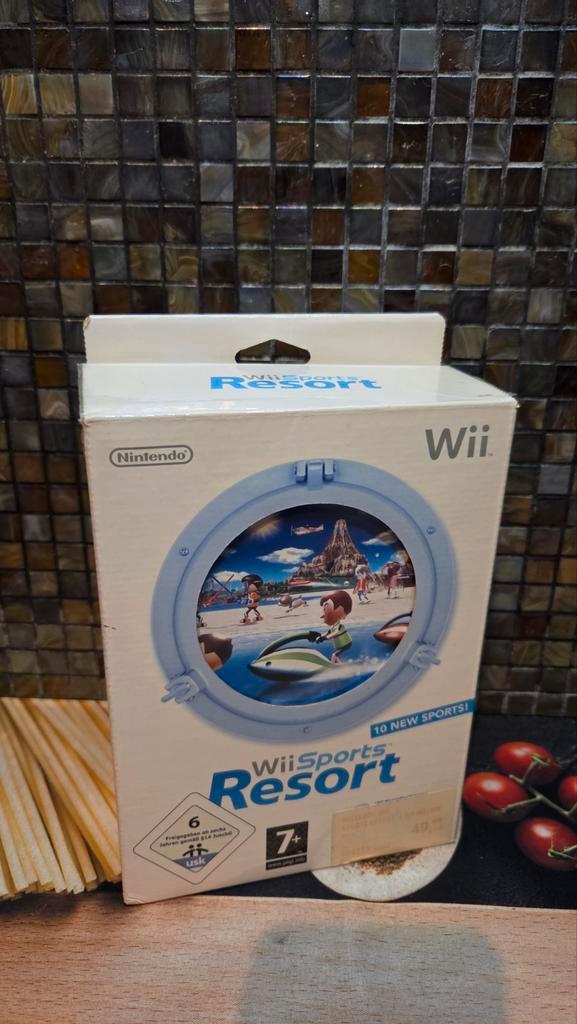 Wii Sports Resort - Nintendo Wii - Compleet in doos, Spelcomputers en Games, Games | Nintendo Wii, Gebruikt, Sport, 1 speler, Vanaf 7 jaar