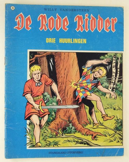 Vandersteen, Willy - De Rode Ridder 44 Drie huurlingen, Boeken, Stripboeken, Gelezen, Eén stripboek, Verzenden