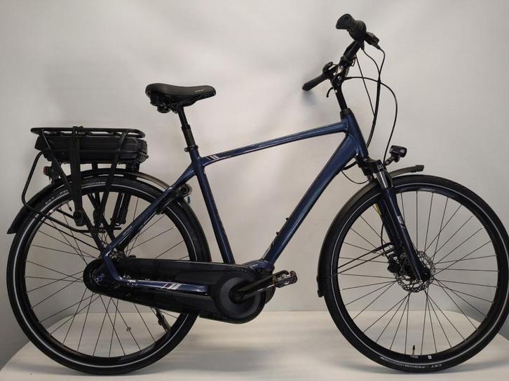 Giant Entour €1345,00 Heren Donkerblauw 56cm L 2021, Fietsen en Brommers, Elektrische fietsen, Gebruikt, Giant, 55 tot 59 cm