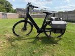 elektrische dames fiets qwic premium blauw/zwart, Ophalen, Qwic, Zo goed als nieuw, 47 tot 51 cm