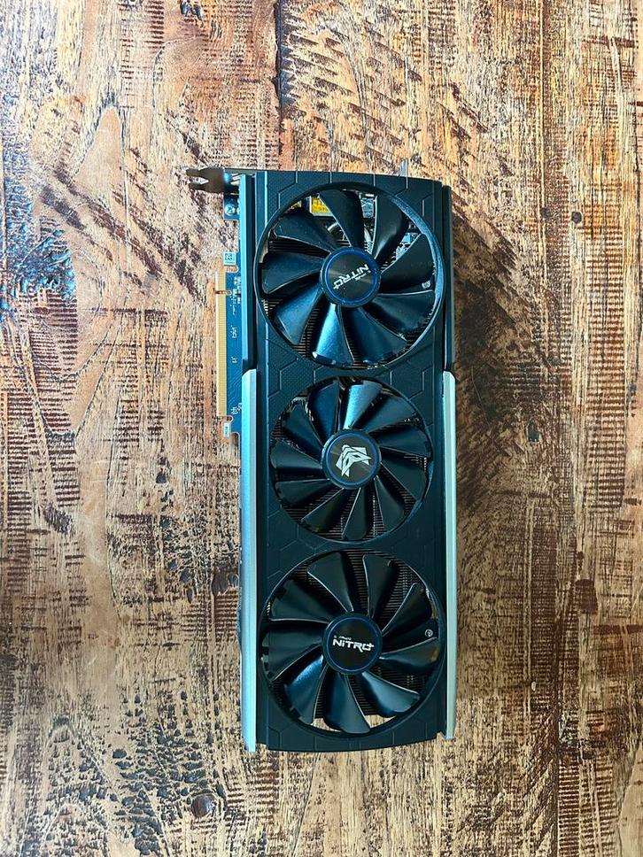 Sapphire Nitro+ Radeon RX 5700 XT, Computers en Software, Videokaarten, Gebruikt, AMD, PCI-Express 4.0, GDDR6, HDMI, Ophalen of Verzenden