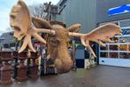 Gigantische Elandkop - Kerstdecoratie, Ophalen, Gebruikt