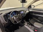 Mitsubishi Outlander 2.0 PHEV Instyle+ LEDER|DAK|TREKHAAK|VO, Auto's, Zwart, 4 cilinders, Vierwielaandrijving, Hybride Elektrisch/Benzine