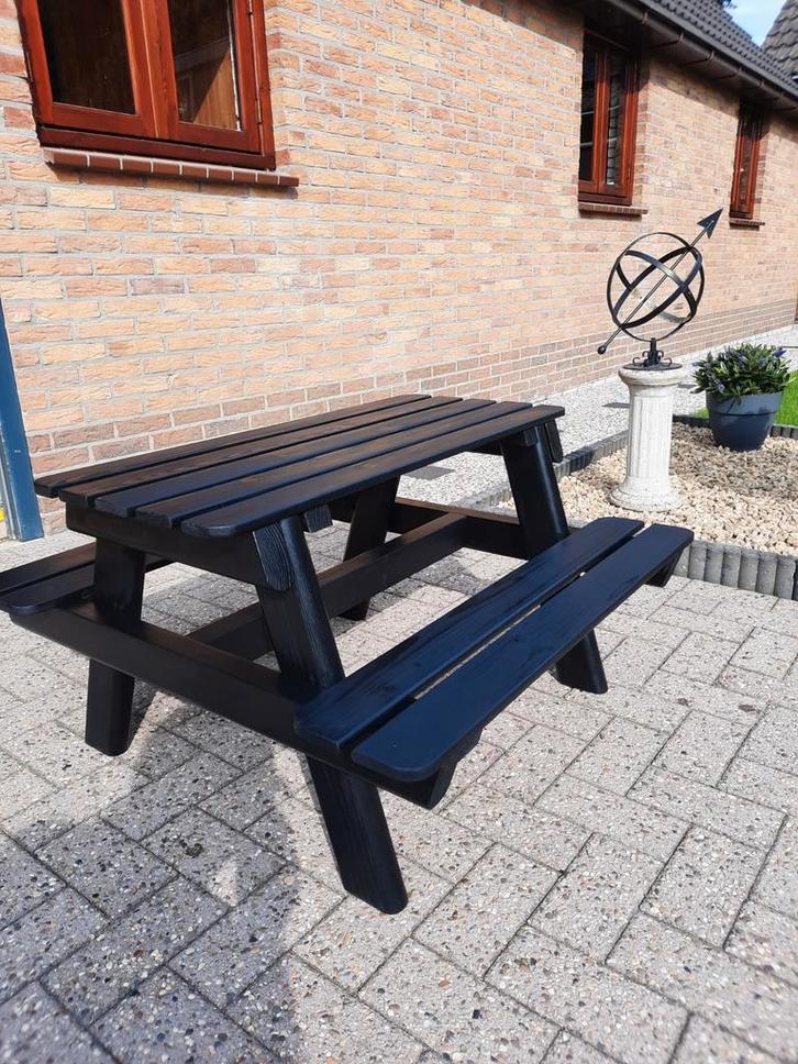 Picknicktafel voor de kids, Tuin en Terras, Picknicktafels, Nieuw, Rechthoekig, Hout, Ophalen