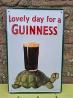 Reclamebord Guinness - schildpad nr 2, Verzamelen, Biermerken, Ophalen of Verzenden, Nieuw, Reclamebord, Plaat of Schild, Overige merken