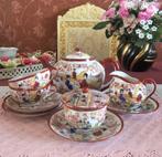 Oud Chinees servies mokka / theeservies set antiek porselein, Antiek en Kunst, Antiek | Servies compleet, Ophalen of Verzenden