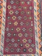 Handgeweven Qashqai Kelim - Kilim 240x150 cm, Wol, 200 cm of meer, Ophalen of Verzenden, Zo goed als nieuw
