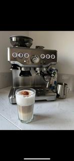 Sage Barista express stainless steel, Ophalen of Verzenden, Zo goed als nieuw, Espresso apparaat, Stoompijpje