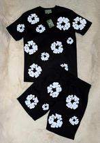 Zomerset satijn/jeans stof, Kleding | Heren, T-shirts, Ophalen of Verzenden, Nieuw, Blauw