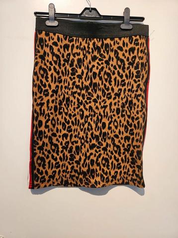 Stretchrok panterprint XL beschikbaar voor biedingen