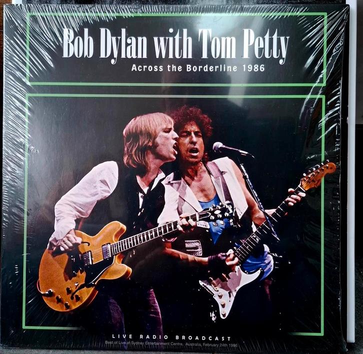 Bob Dylan & Tom Petty - Across the Borderline LP, Cd's en Dvd's, Vinyl | Rock, Zo goed als nieuw, Rock-'n-Roll, 12 inch, Ophalen of Verzenden