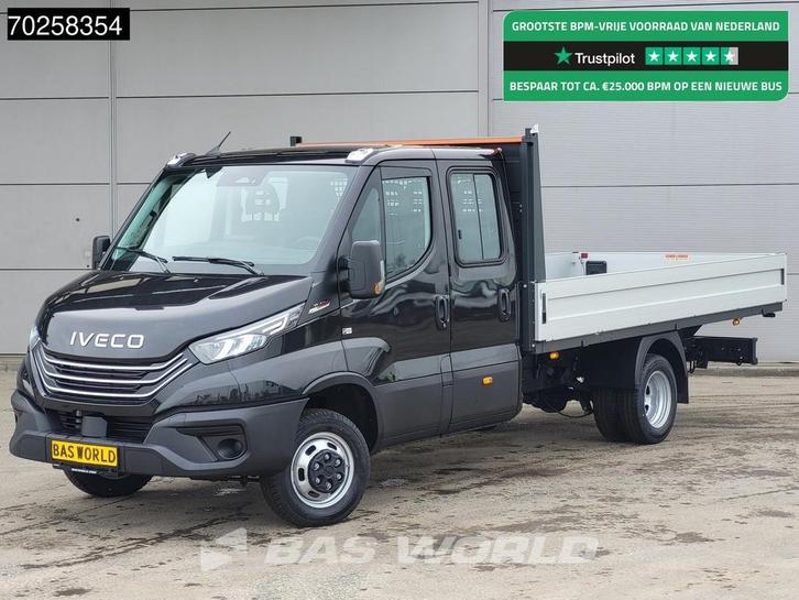 Iveco Daily 35C21 3.0L Automaat 210PK 2025-Model Open laadba, Auto's, Bestelauto's, Bedrijf, Te koop, Airconditioning, Bluetooth