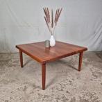 Niels Bach vintage jaren 60 salontafel massief teak Deens, Ophalen, Gebruikt, Niels Bach, Minder dan 50 cm