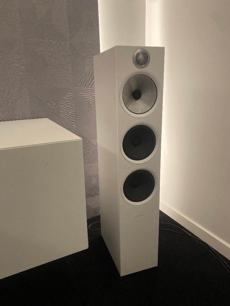 Bowers & Wilkins - 603 S2 Anniversary Edition Wit (2 st.), Ophalen of Verzenden, Zo goed als nieuw, Bowers & Wilkins (B&W), 120 watt of meer