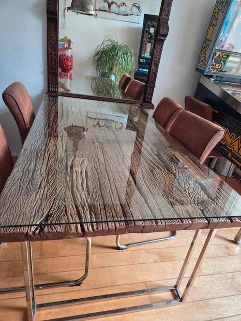 Tafel richwood kensington rixos eric kuster richmond look, Huis en Inrichting, Tafels | Eettafels, Gebruikt, 50 tot 100 cm, 150 tot 200 cm