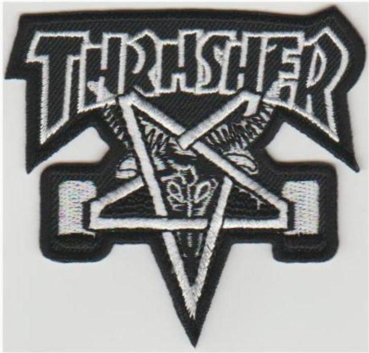 Thrasher stoffen opstrijk patch embleem #3, Verzamelen, Overige Verzamelen, Nieuw, Verzenden
