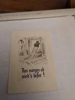 VON MORGEN AB WIRD'S  BEFFER !, Ophalen of Verzenden, Voor 1920, Sterren en Beroemdheden