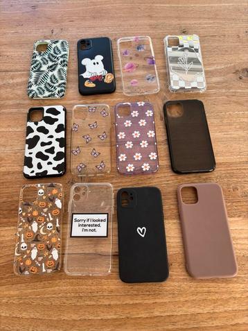 12 super leuke telefoonhoesjes IPhone 11 beschikbaar voor biedingen