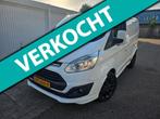 Ford Transit Custom 290 2.2 TDCI L1H1 Sport* Leer* 3 pers* S, Voorwielaandrijving, Euro 5, 1869 kg, Gebruikt