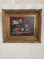 Cornelis Raaphorst - Schilderij met kittens, Antiek en Kunst, Kunst | Schilderijen | Klassiek, Ophalen
