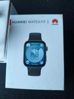 Huawei Watch fit 3 smartwatch, Sieraden, Tassen en Uiterlijk, Smartwatches, Ophalen of Verzenden, Zo goed als nieuw, Zwart, Android